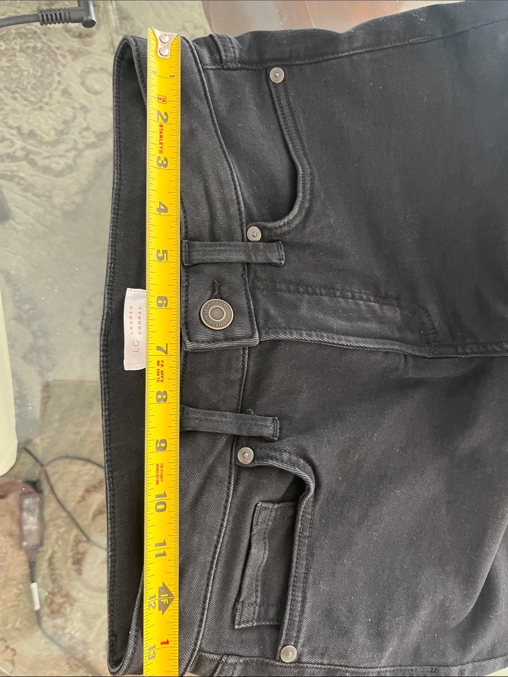 LC Lauren Conrad Black Flared Jeans - Picture 5 of 5